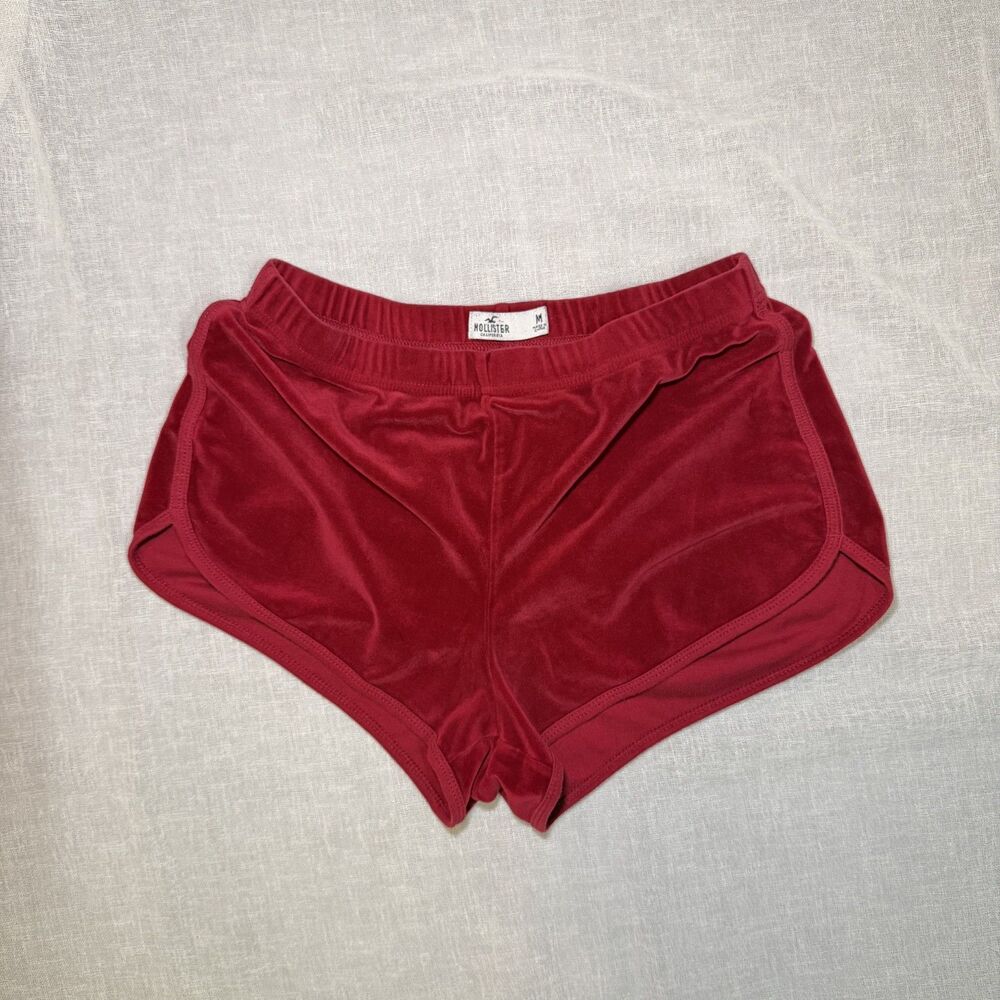 Red Velvet Dolphin Shorts Hollister Retro Lounge Track Shorts Medium